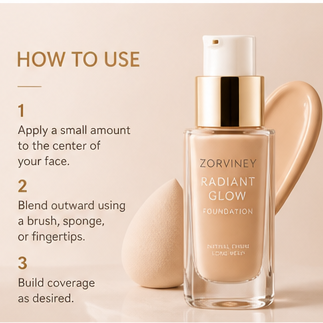 Zorviney® AirGlow Skin-Perfecting Foundation