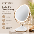 Zorviney® LumiGlow 360° LED Vanity Mirror