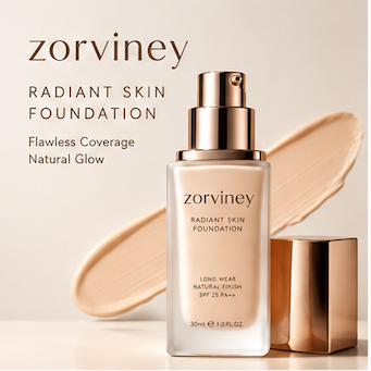 Zorviney® Radiant Skin Long-Wear Foundation