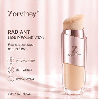 Zorviney® GlowBlend Sponge Foundation