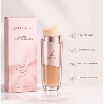 Zorviney® GlowBlend Sponge Foundation
