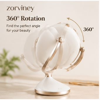 Zorviney® LumiGlow 360° LED Vanity Mirror