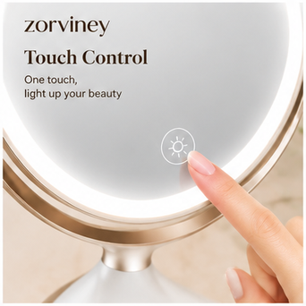 Zorviney® LumiGlow 360° LED Vanity Mirror