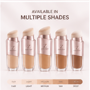 Zorviney® GlowBlend Sponge Foundation