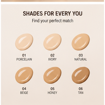 Zorviney® PhotoFocus Dewy Foundation