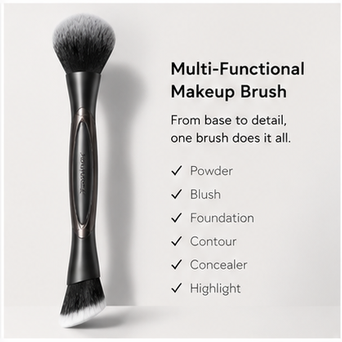 Zorviney® DuoBlend Dual-Ended Makeup Brush