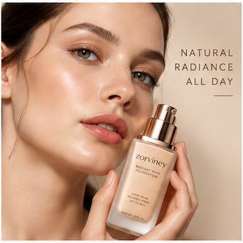 Zorviney® Radiant Skin Long-Wear Foundation