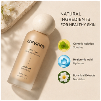 Zorviney® SkinVeil Radiant Serum Foundation
