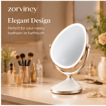 Zorviney® LumiGlow 360° LED Vanity Mirror