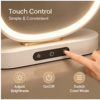 Zorviney® LumiPro 10X Smart Vanity Mirror