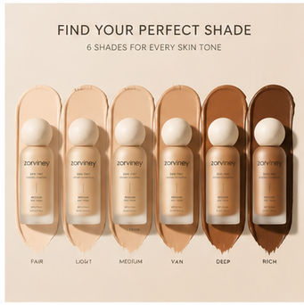 Zorviney® SkinVeil Radiant Serum Foundation