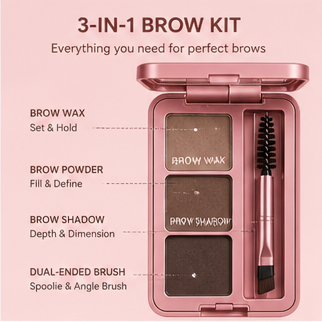 Zorviney® Brow Sculpt 3-in-1 Palette