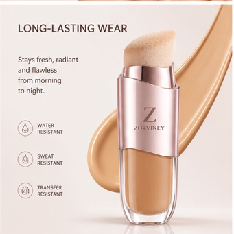 Zorviney® GlowBlend Sponge Foundation