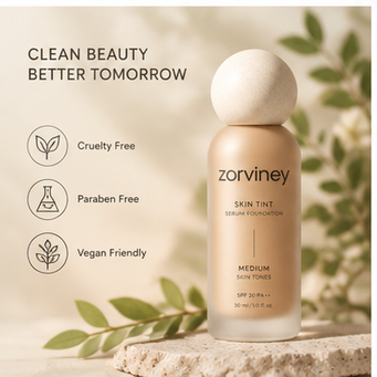 Zorviney® SkinVeil Radiant Serum Foundation