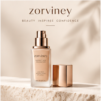 Zorviney® Radiant Skin Long-Wear Foundation