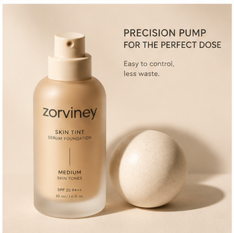 Zorviney® SkinVeil Radiant Serum Foundation