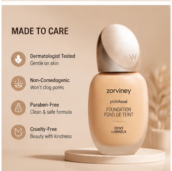 Zorviney® PhotoFocus Dewy Foundation