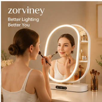 Zorviney® LumiPro 10X Smart Vanity Mirror