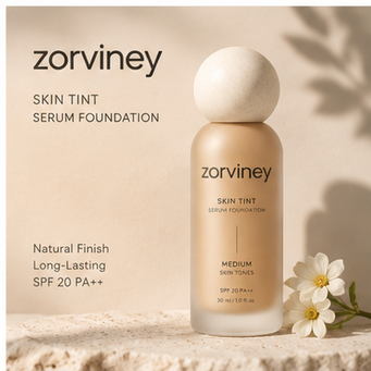 Zorviney® SkinVeil Radiant Serum Foundation